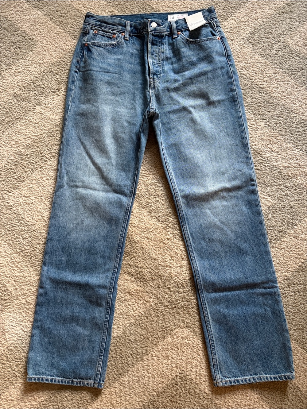 GAP 90s Straight High Rise Jeans